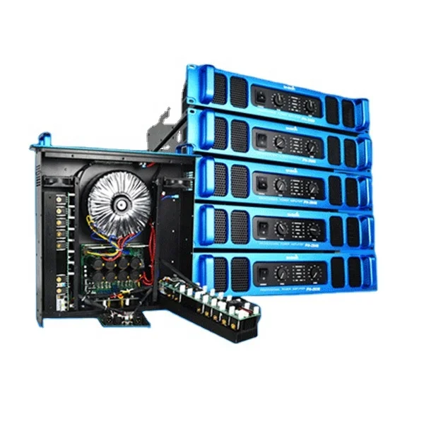 

SASION PH-2080 HF 350W-1000W DJ/PA Power Amplifier Professional Amp, Blue