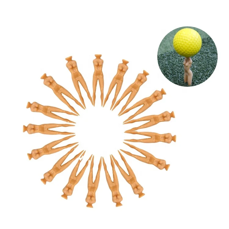 

Golf Tee Multi-function Nude Lady Divot Tools Tees Golf Stand Holder