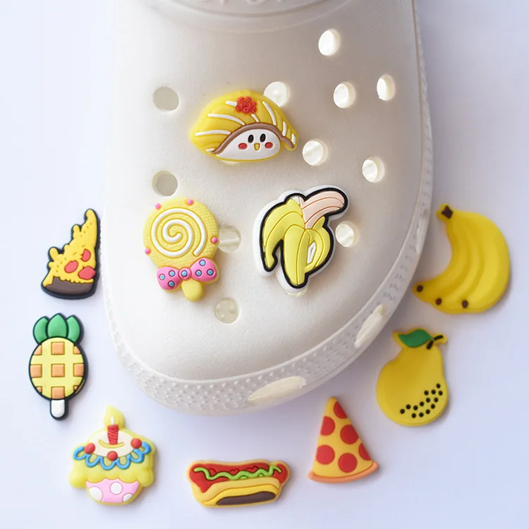 

Customized wholesale cartoon anime pvc rubber detachable girl shoes charm, As picture/custom