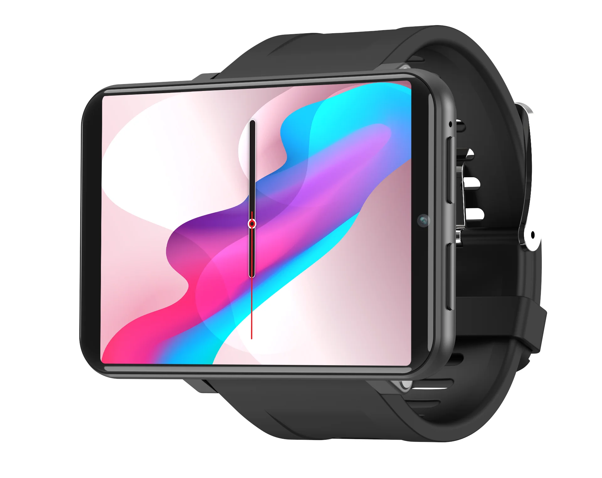 

Smart Watch DM100 4G LTE 1GB 16GB Watch Phone 2.86 Inch Big Screen Android Digital Watch with Camera, Black silver