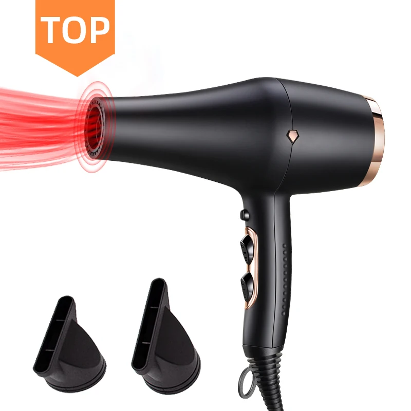 

In Stock OEM Ionic Infrared Professional Salon Fast Drying Powerful 2000W 2200W Hair Dryers Best Price One Step Hair Dryer