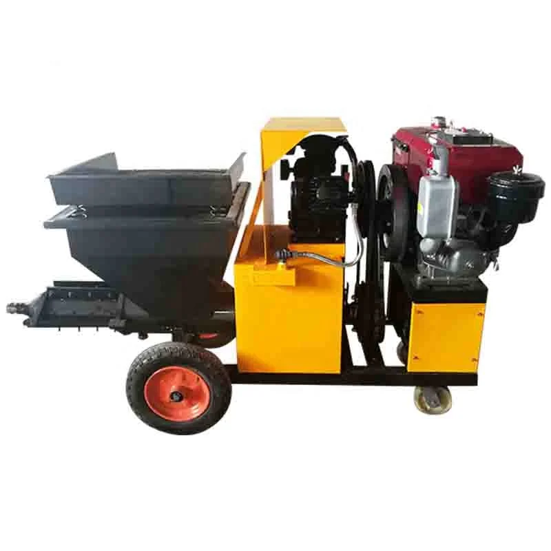 

Chinese hot sale wall plastering machine/plastering machines with diesel engine