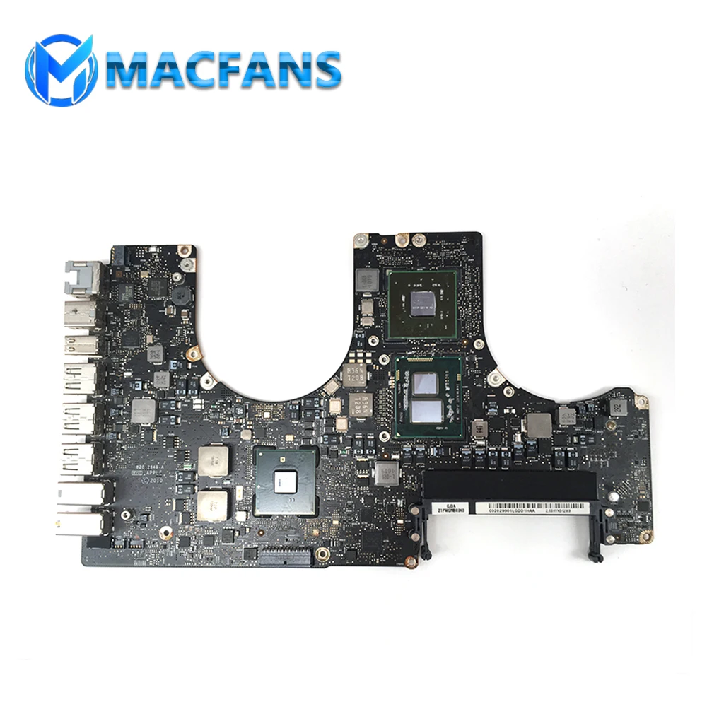 

820-2849-A for Macbook Pro 17" A1297 Motherboard 2.66/2.53/2.8GHz Unibody A1297 Logic Board 2010