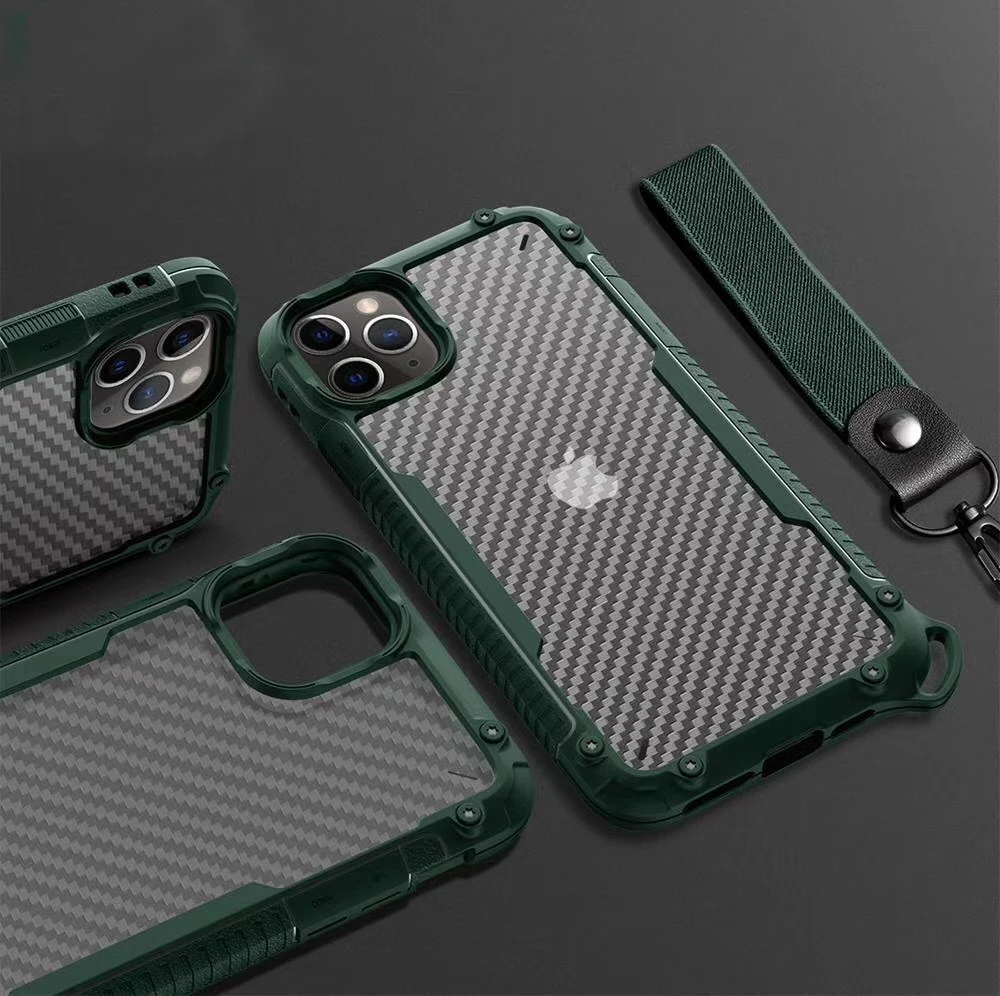 

Mobile Phone Accessories Case For iPhone 12 Pro Max High Quality Phone Cover For iPhone TPU PC Shockproof Case For iPhone 12, Colors optional