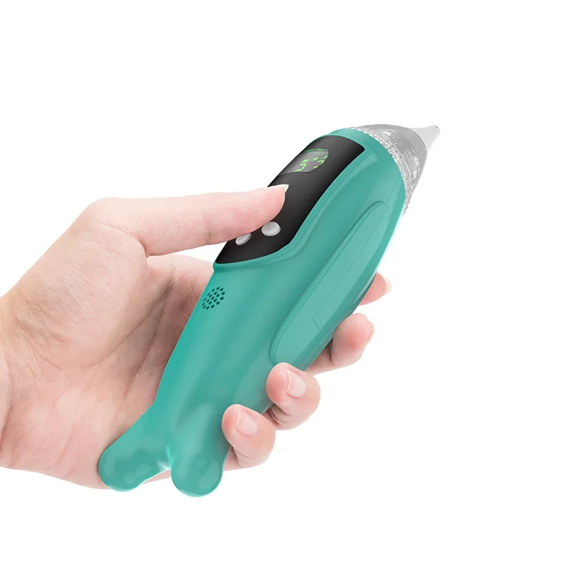 

Baby electric hygienic snot sucker portable vacuum nasal aspirator, Green