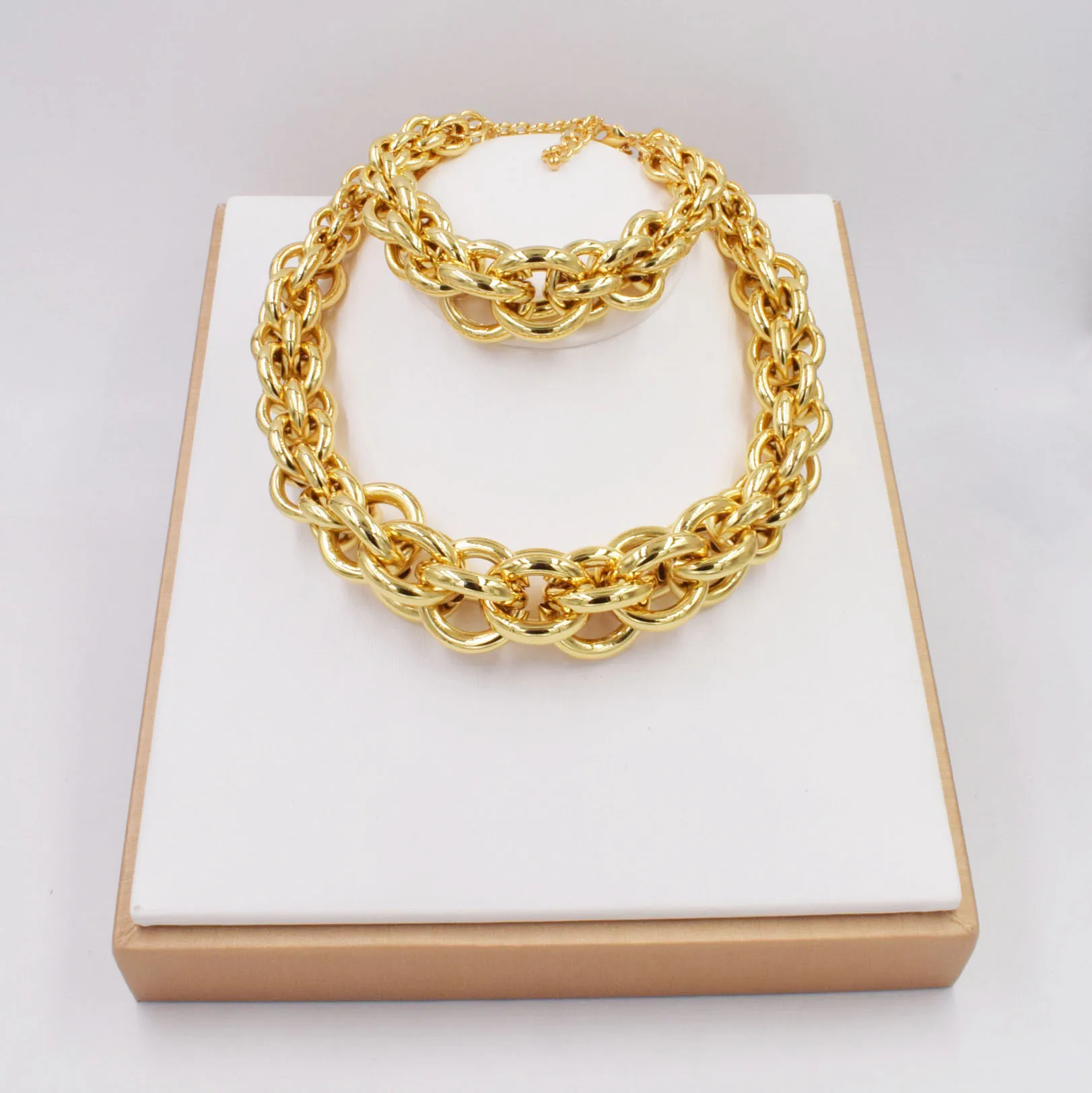 High Quality Brazil's Gold Jewelry Sets Delicate And Hot Design ...