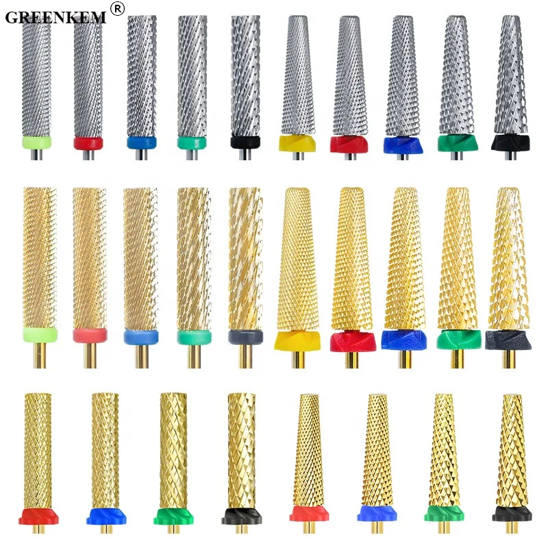 

OEM 24MM Tungsten Steel Nail Drill Bit Nail Polishing Drill Bit Extra Long Manicure Pedicure Nail Dril Bit Tool