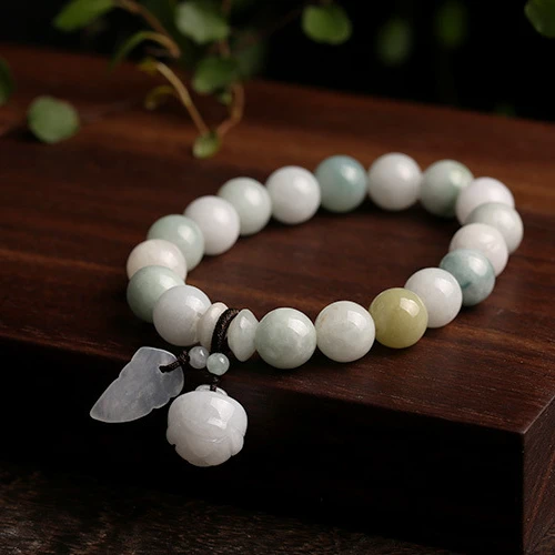 

New Natural jade Couple models hot sale bracelet single loop, 5different color