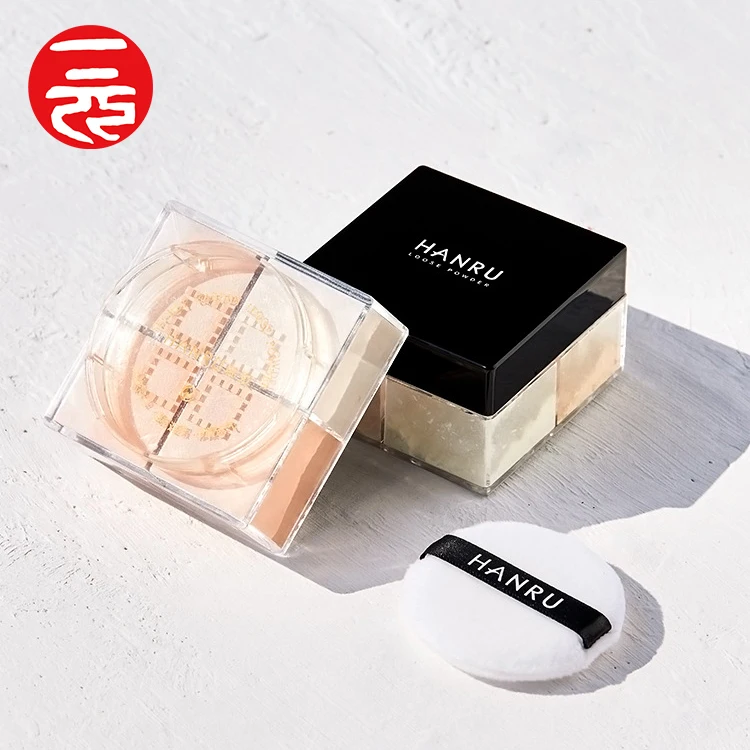 

Face makeup powder mineral cosmetics natural finish long lasting oil control loose powder