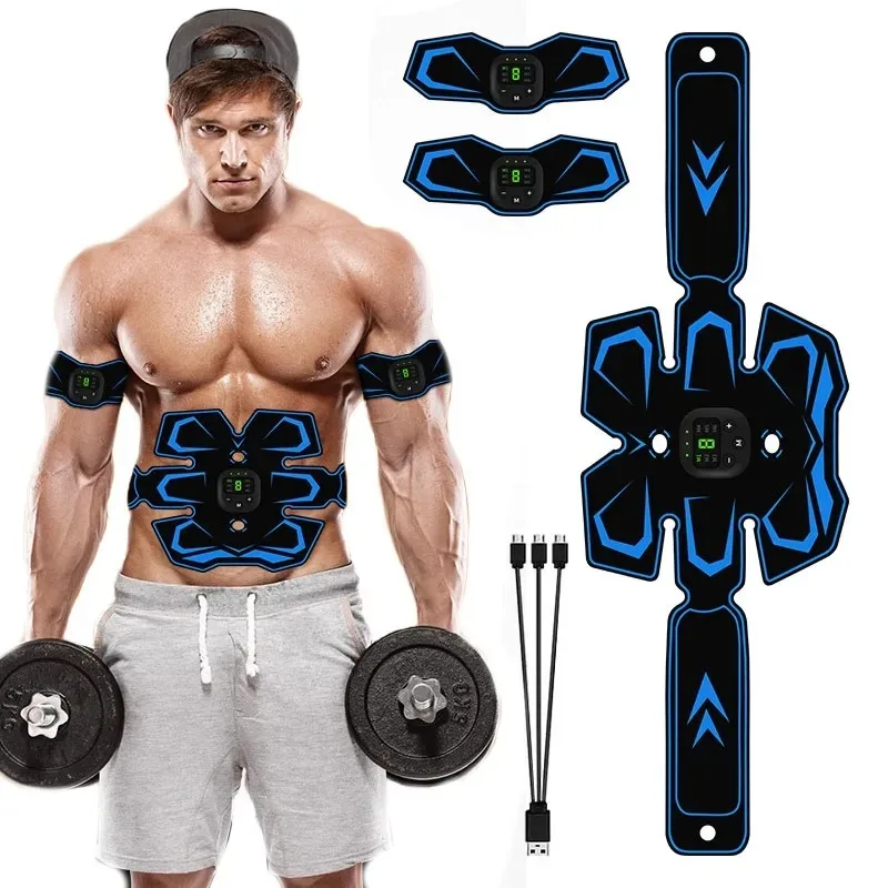 Electronic EMS Vibration Muscle Trainer belt 