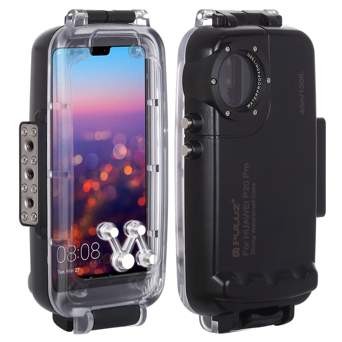 

Outdoor Surfing Diving Phone Case for Huawei P20 Pro Underwater Photography Housings Waterproof Dustproof Shockproof Phone Case