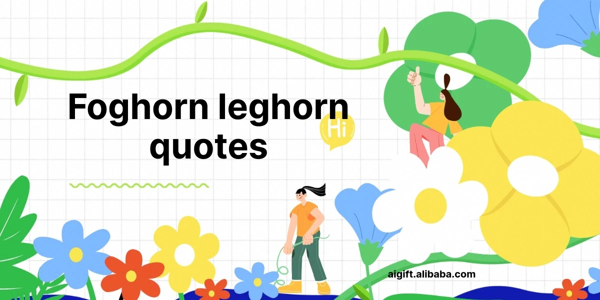 foghorn leghorn quotes