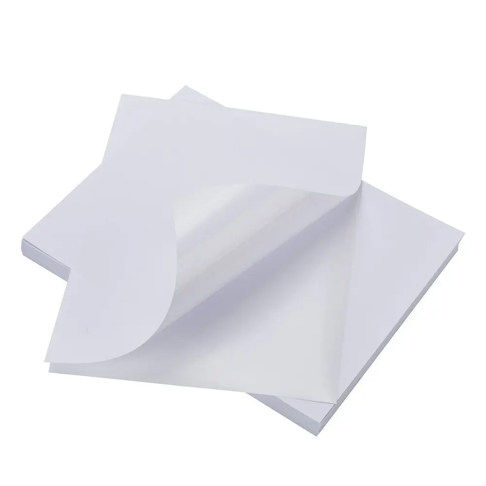 

waterproof a4 printable white vinyl eggshell sticker paper shipping labels sheet