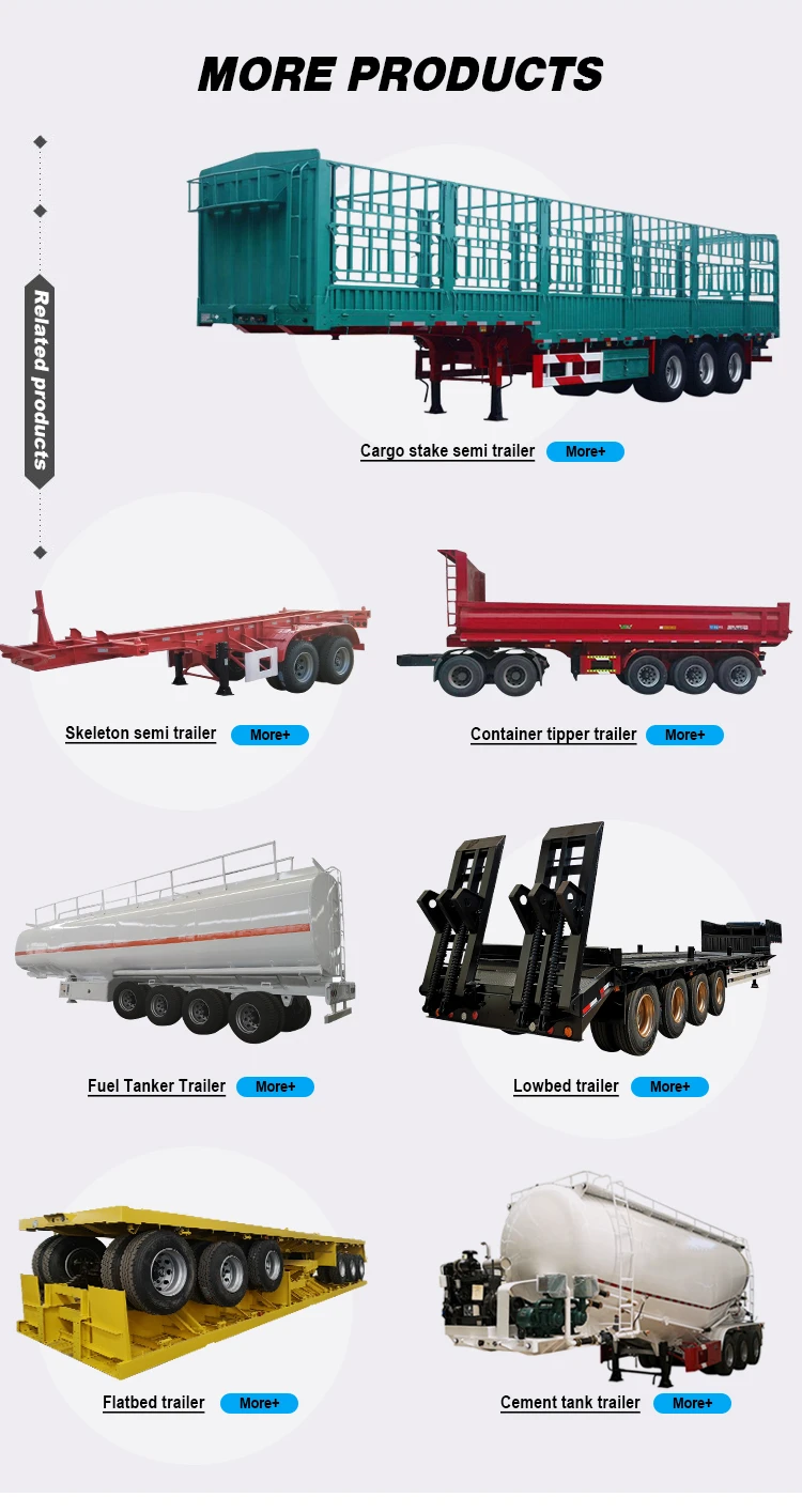 20foot 30feet 40 Ft Container Lifter Side Loader Trailer 37 Ton Load