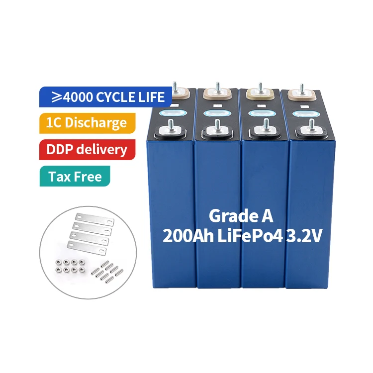 

EU US Free Shipping Solar Energy Power Battery Class A EV LF230 3.2V 200AH 202AH 230AH 240AH Lifepo4 Lithium ion Battery