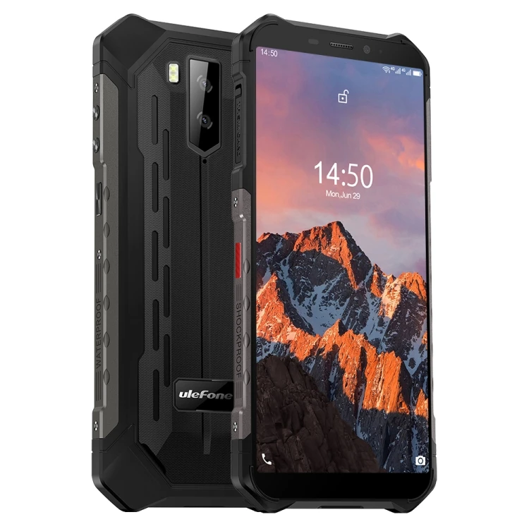 

Original Ulefone Telephone 4GB+64GB Armor X5 Pro Rugged Phone Waterproof 5000mAh Android 10 Mobile Cellphones