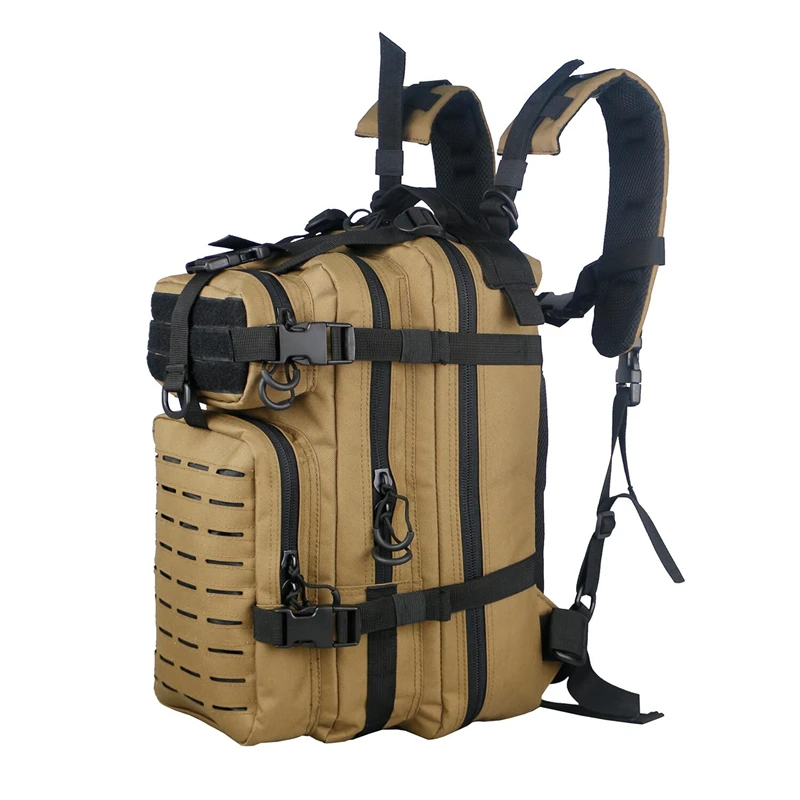 

used hiking backpack tactical multifungtional backpack tactical backpack sge MOCHILA MILITAR Military bag, Coyote black -military bag