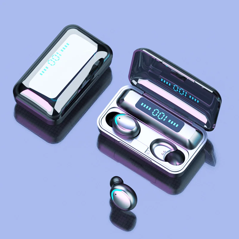 

2021 Drop Shipping F9-5C Tws Wireless BT 5.0 Earphones Headphone earbuds PK F9