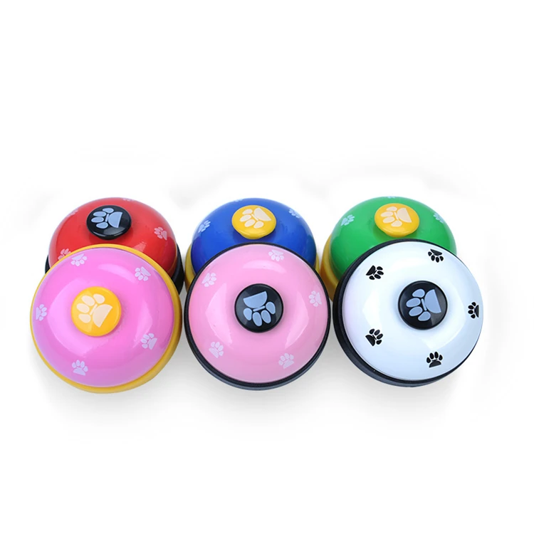 

Wholesale New Colorful Metal Ring Training Pet cat dog Bells, 6 colors
