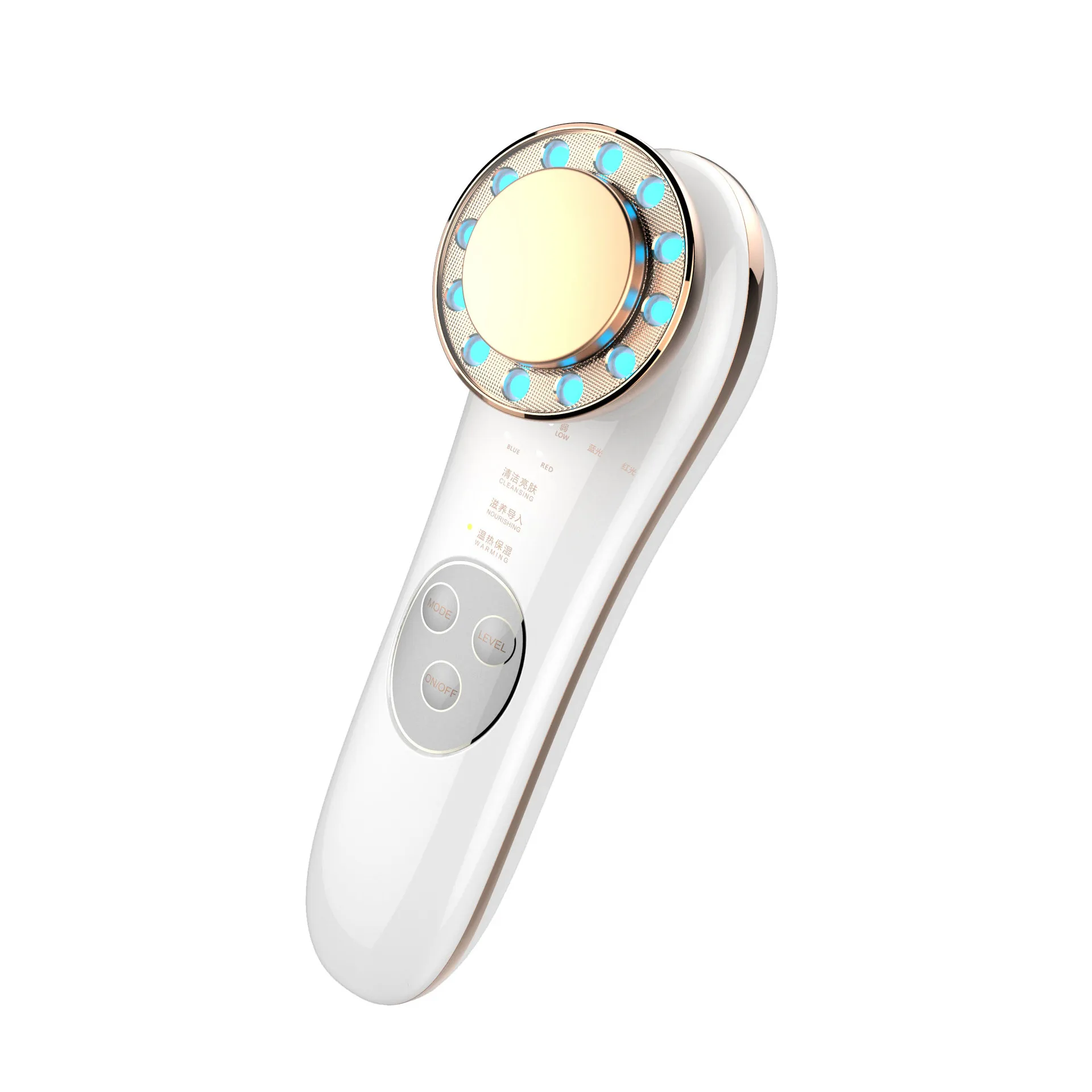 

Home Use RF Radio Frequency LED Therapy Electric Rechargeable Wrinkle Remove Device
