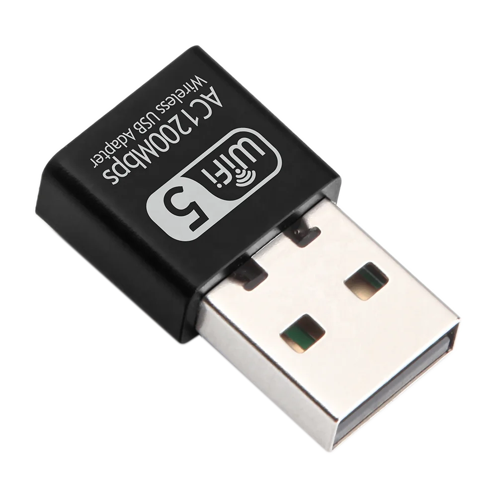 

Nano WiFi 5 dual band 1200Mbps mini WiFi Adapter USB 2.0 Wireless Network card