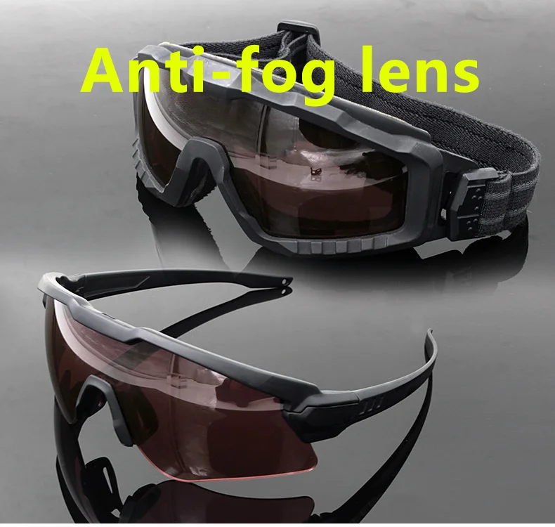 

Army Military Sunglasses Venture Gear Overwatch Tactical Sunglasses with Anti-Fog Lens Explosion-proof CS shooting glasses