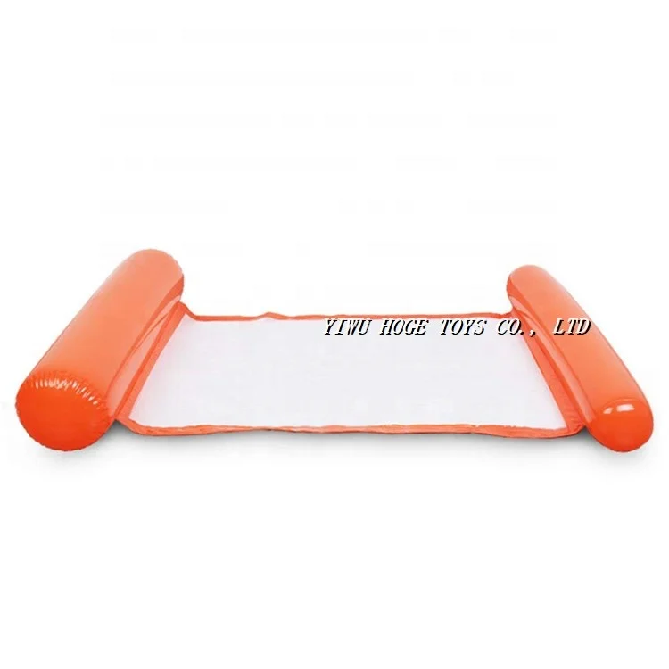 

Fashion hot sale PVC inflatable float water hammock for the beach