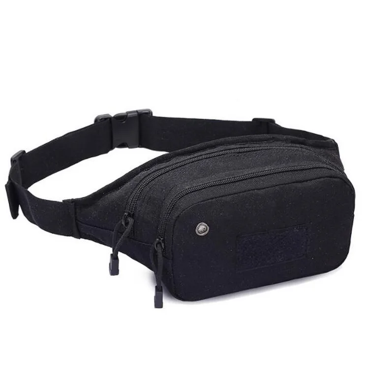 

Outdoor Tactical Waist Pack Pouch Military Camping Running Motorbike Military Waist Bag Black for Men, Custom patterns