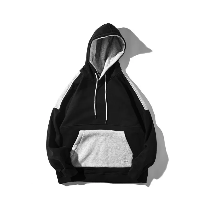 

Colorblock contrast colors palm wholesales oversize Fashion hoodies for Man, Black multi / grey multi or oem