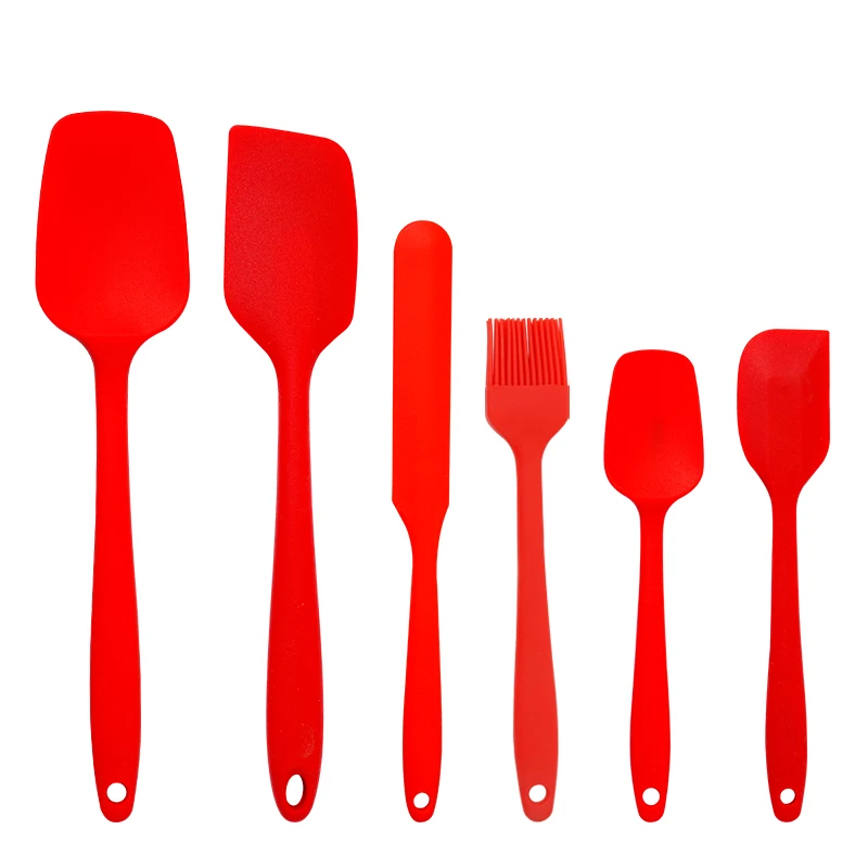 

High Quality Silicone Baking Tools 6 Pcs Baing Tool Set