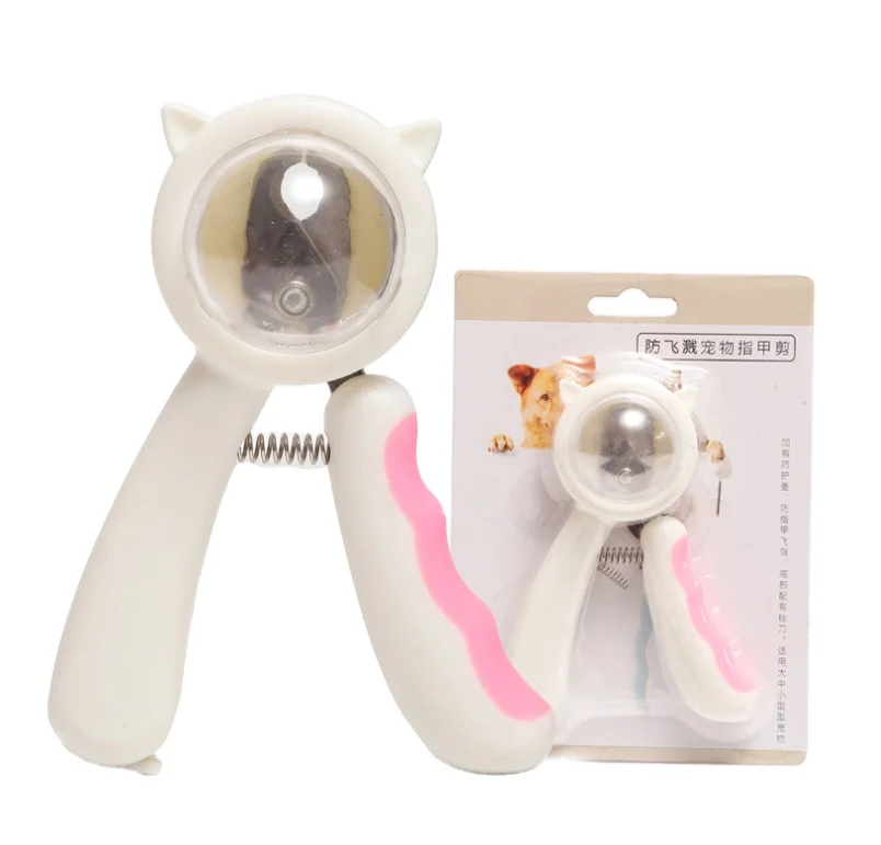 

High Quality Stainless Steel Plastic Custom Logo Professional Cat Pet Nail cutter