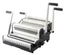 Multipurpose 2 in 1 manual hand operated spiral wire binding machine