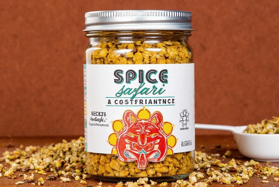 Bowl of traditional jerk spices including thyme, garlic, and scotch bonnet peppers