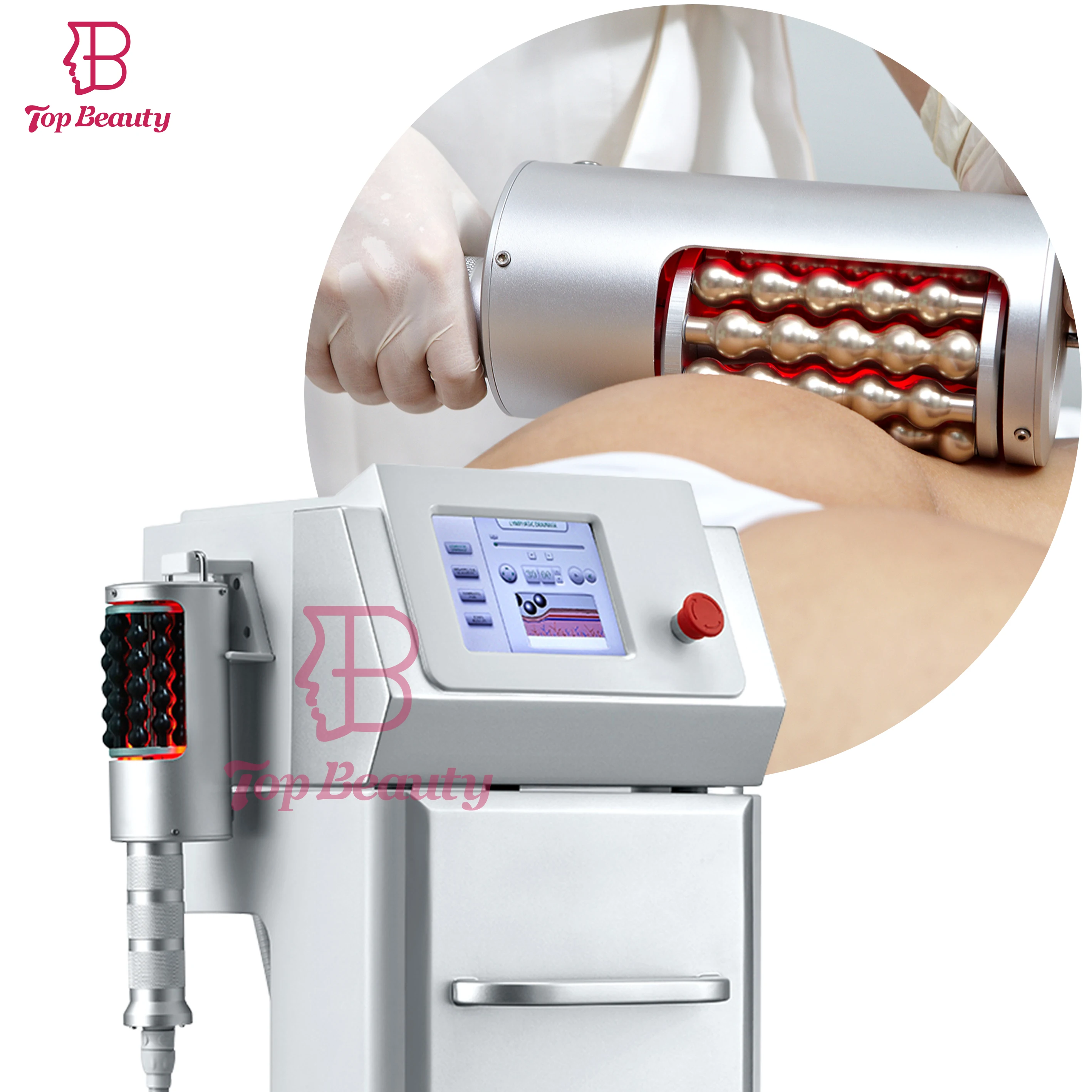 

2021 body massaging roller slimming endospheres therapy machine vacuum cavitation system