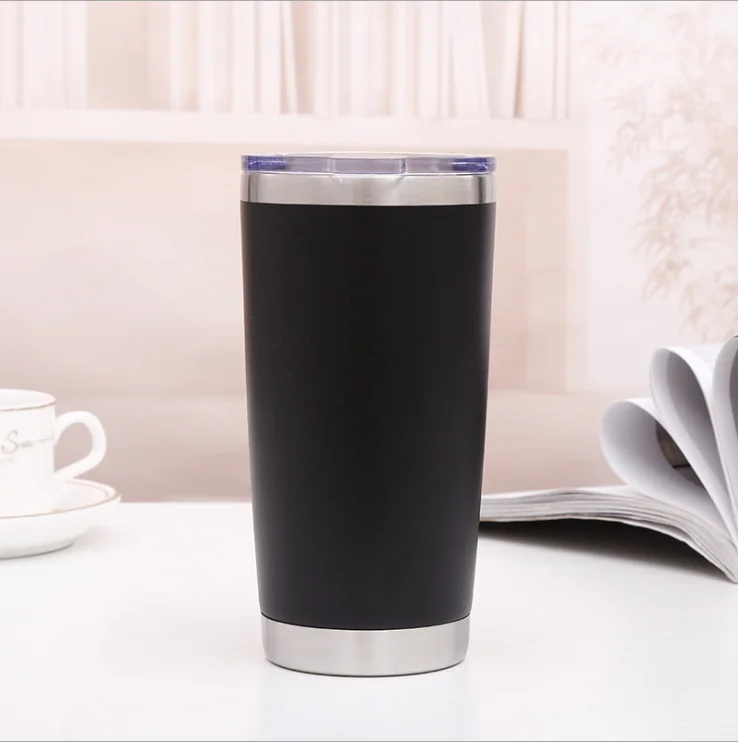 

Wholesale 20oz 30oz Coffee Tumbler Stainless Steel Tumbler Cups Double Walled and Vacuum Insulated Tumbler with lids, Available color or customized