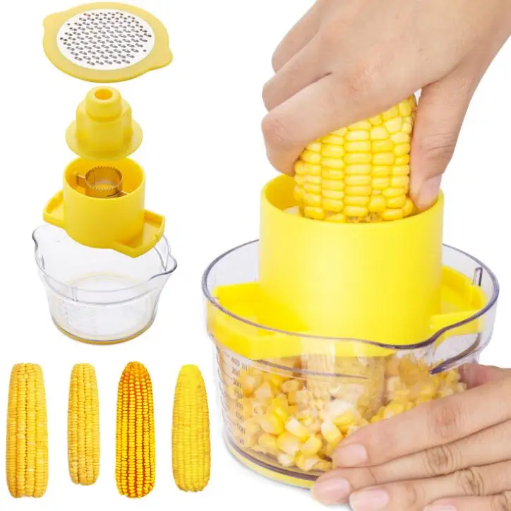 

Peeling Corn Artifact Household Grain Cuisine Threshing Device Ware Kitchen Gadgets Accessories Small Artifact Peeler Gadget