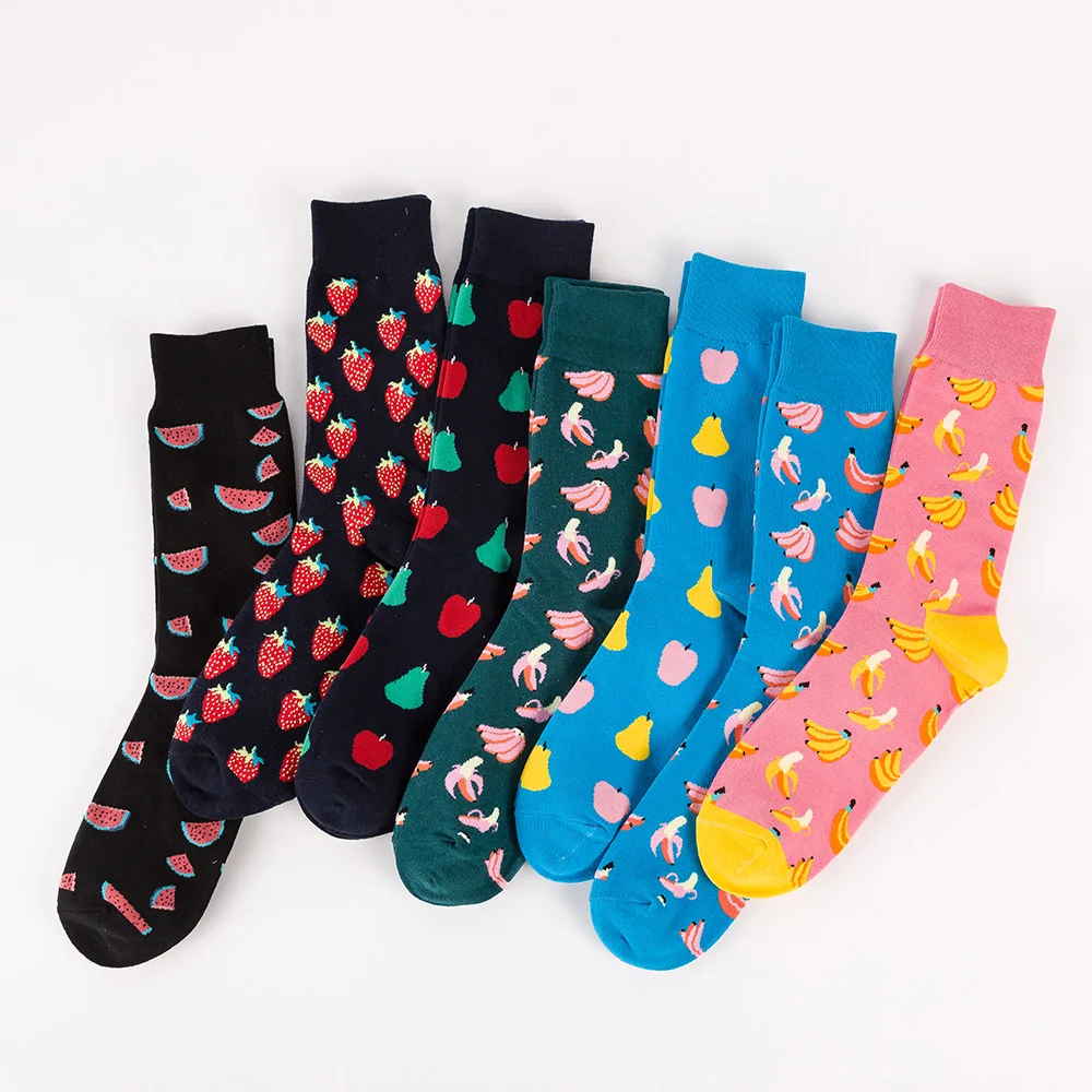 

Yueli 21 designs cotton comfortable men women socks, Multicolor