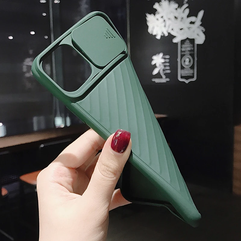 Camera protective Soft cell Phone Case For iPhone 12 PRO max