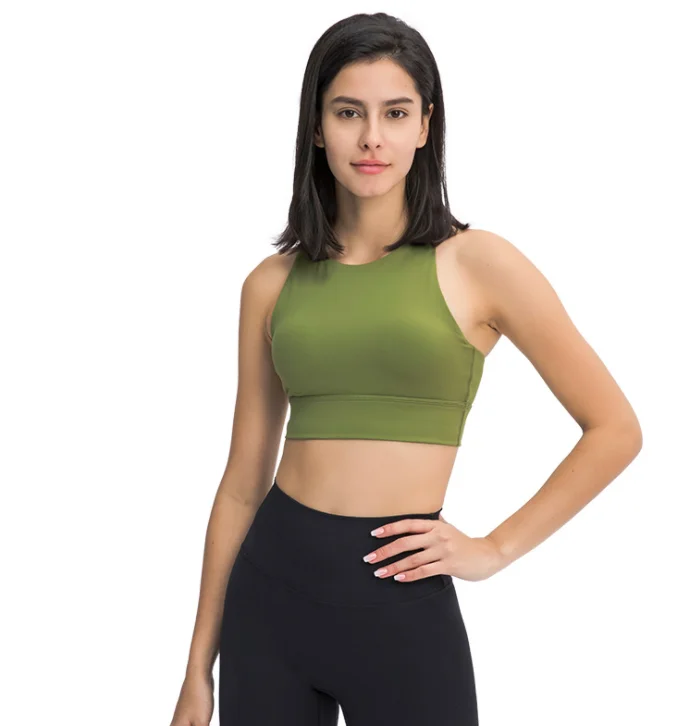 

Wholesale Stretch Athletic Women's Workout Tops Activewear Deportivas Gym Women Sports Sport Bra Yoga Lululemone Top Fitness
