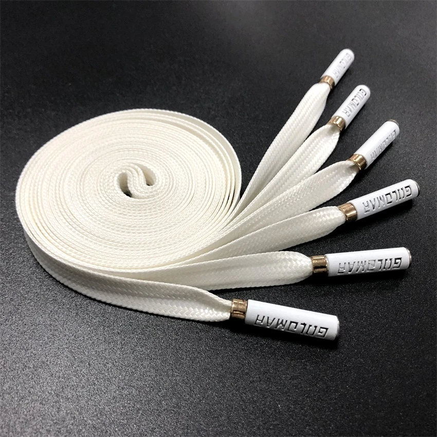 

Braided With Tips 10mm Hoodie For Apparel Strong Tensile Nylon Waistband Quick Wax White Drawcord, Picture color or custom color