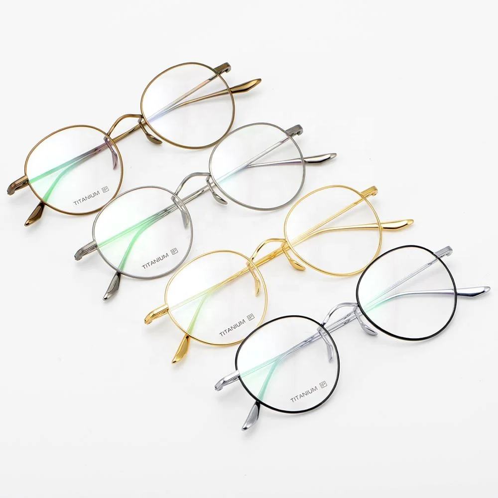 

Can change the brand spot glasses frame Professional manufacture Best choice eyewear titanium, 5 colors