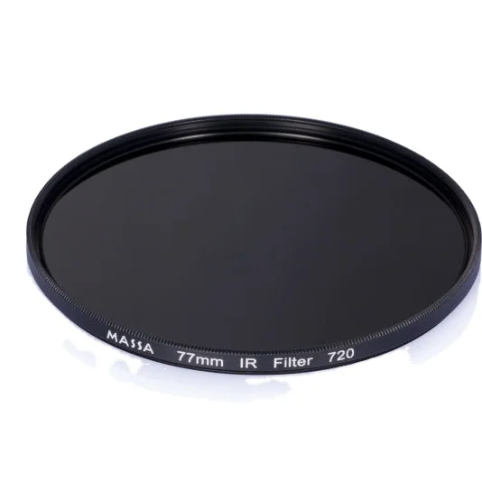 

Massa Photographic equipment Digital Camera Accessories Optical glass 77mm super slim infrared IR 720nm camera lens filter