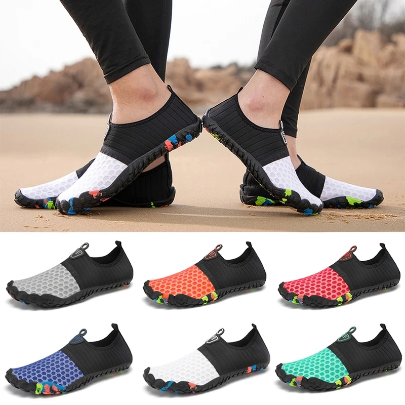 

Custom Made Water Aqua Shoes Swim Beach Seaside Surf Quick-Drying Slippers Upstream Light Athletic Footwear Hiking Shoes