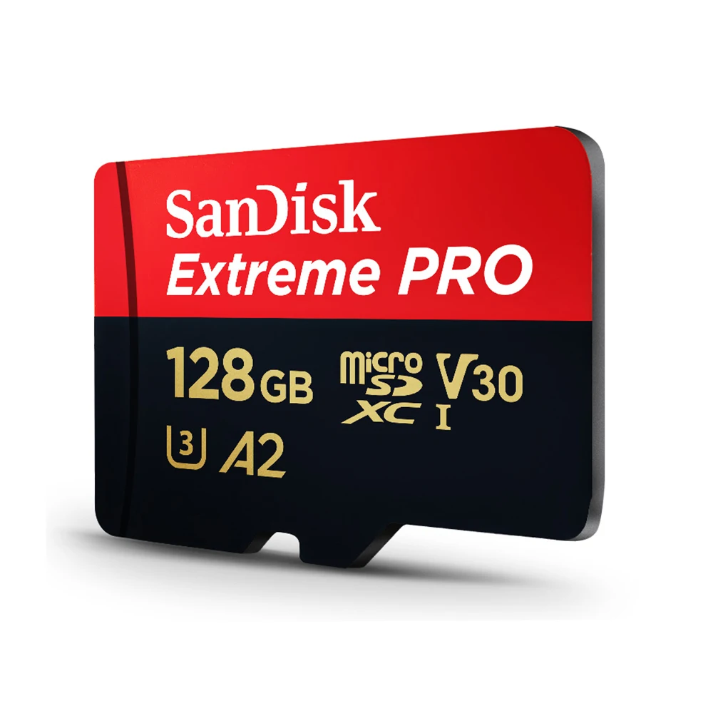 Sandisk-tarjeta Micro SD Extreme Pro de alta velocidad, 170 MB/s, 32GB, 64GB, 128GB, 256GB, A2, U3, V30, para cámara y teléfono móvil