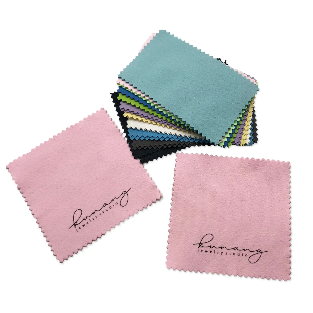 

Custom Logo Silk screen printing Jewelry Watch Polishing Cloth