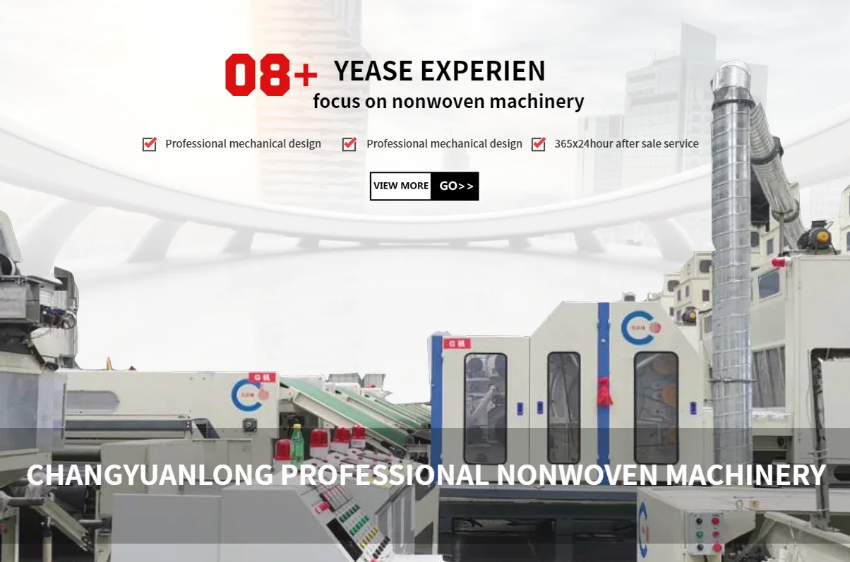 Qingdao Changyuanlong Textile Machinery Co., Ltd. - Nonwoven machinery ...