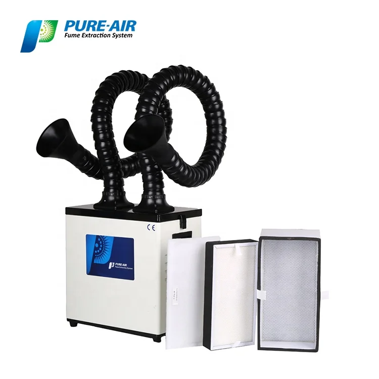 

PURE-AIR Low Noise Beauty Salon nail dust collector for Nail polishing dust collection