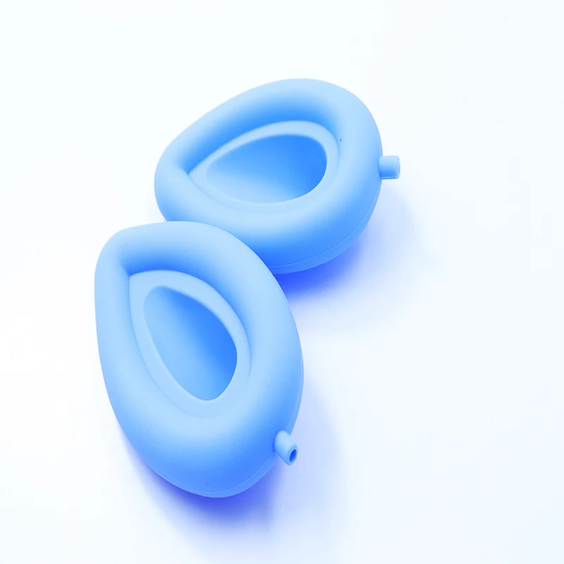 批发价格可重复使用的类型硅胶喉罩