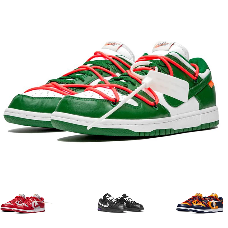 

Off WhiteXSB Dunk The 50 Collection Running shoes White Black Pink Blue Low Men Women Nike Sport Sneakers Outdoor shoe With Box