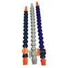 Round Nozzle Flexible coolant hose pipe Blue Orange switch